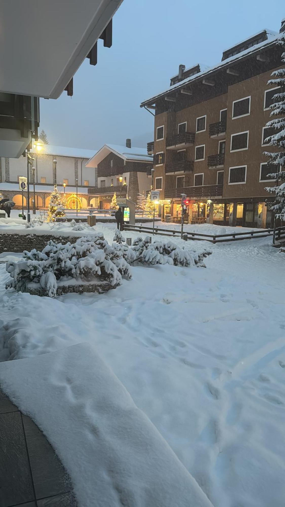 Monolocale 50Mt Da Skilift Cascata Et Cristallo Studio Apartment マデージモ エクステリア 写真